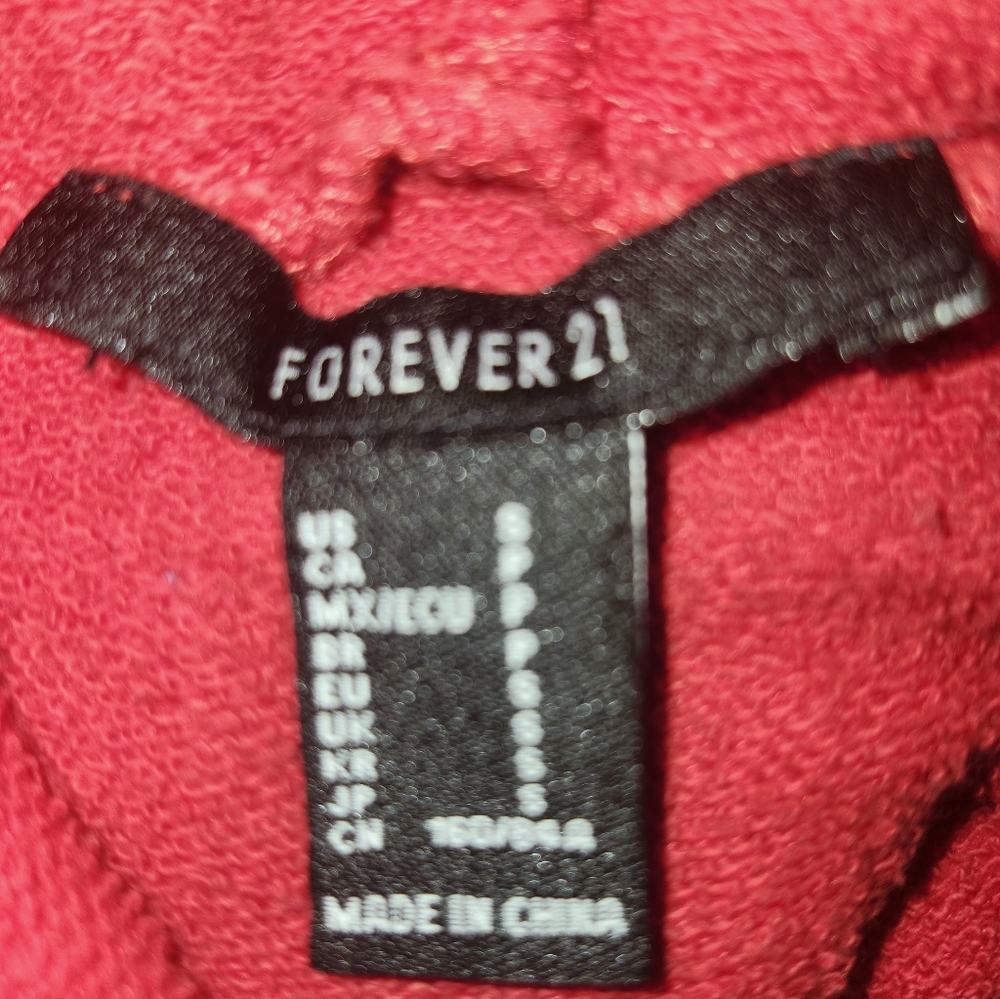 (3/$25) Forever 21 Cropped Sweatshirt - Picture 4 of 5